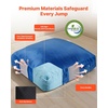 image:imageVEVOR Crash Pad for Kids Sensory with Foam Blocks and Washable Cover Large Soft Foam Landing Zone Giant Pillow Mat Sensory Room Equipment for Children Jumping Relaxing amp Play 5x45ft5x5ftRoyal Blue
