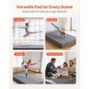 image:imageVEVOR Crash Pad for Kids Sensory with Foam Blocks and Washable Cover Large Soft Foam Landing Zone Giant Pillow Mat Sensory Room Equipment for Children Jumping Relaxing amp Play 5x45ft5x5ftGray