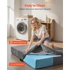 image:imageVEVOR Crash Pad for Kids Sensory with Foam Blocks and Washable Cover Large Soft Foam Landing Zone Giant Pillow Mat Sensory Room Equipment for Children Jumping Relaxing amp Play 5x45ft5x5ftGray
