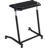 image:imageVEVOR Cycling Desk Adjustable Bike Trainer amp Treadmill Desk with Triangle Support NonSlip MultiSlot Bike Trainer Fitness Desk with Handle Bar Fit for Home Office ExerciseMobile Cycling Desk