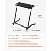 image:imageVEVOR Cycling Desk Adjustable Bike Trainer amp Treadmill Desk with Triangle Support NonSlip MultiSlot Bike Trainer Fitness Desk with Handle Bar Fit for Home Office ExerciseMobile Cycling Desk