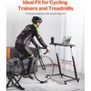 image:imageVEVOR Cycling Desk Adjustable Bike Trainer amp Treadmill Desk with Triangle Support NonSlip MultiSlot Bike Trainer Fitness Desk with Handle Bar Fit for Home Office ExerciseMobile Cycling Desk