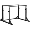 image:imageVEVOR Dip Bar 800 lbs Capacity Heave Duty Dip Stand Station with Adjustable Height Fitness Workout Dip Bar Station Stabilizer Parallette Push Up Stand Parallel Bars for Strength Training Home Gym