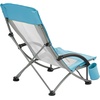 image:imageVEVOR Folding Beach Chair High Back Camping Chairs for Adults with Cup Pocket Mesh Back Carry Bag Portable Extra Wide Seat Chair 330 lbs Heavy Duty Support for Outdoor Camp Light Blue2 Pack