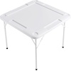 image:imageVEVOR Folding Card Table 4 Player Portable with 4 Cup Holders amp Chip Trays Mahjong Domino Game Set 354 x 354inch BlackGreen