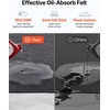image:imageVEVOR Garage Floor Mat 76x19 Oil Spill Mat Waterproof Protection from Water Snow Rain Mud Absorbent Oil Pad for Cars NonSlip Containment Mat with TPE AntiLeak Backing Easy Clean Cuttable3 x 5