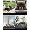 image:imageVEVOR Garage Floor Mat 76x19 Oil Spill Mat Waterproof Protection from Water Snow Rain Mud Absorbent Oil Pad for Cars NonSlip Containment Mat with TPE AntiLeak Backing Easy Clean Cuttable66 x 85