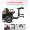 image:imageVEVOR Golf Cart Bag Holder 309 x 278 x 161inch Compatible withYamaha EZGO Club Car Rear Seat Grab Bar SpaceSaving Carbon Steel Bag Holder Bracket NoDrilling Installation Black
