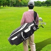 image:imageVEVOR Golf Cart Bag with 14 Way Organizer Divider Top Premium Cart Bag with Stand Durable Golf Bags with Handles amp Dust Cover amp Detachable Dual Strap for Men amp WomenBlackLight gray