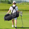 image:imageVEVOR Golf Cart Bag with 14 Way Organizer Divider Top Premium Cart Bag with Stand Durable Golf Bags with Handles amp Dust Cover amp Detachable Dual Strap for Men amp WomenBlack
