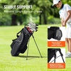 image:imageVEVOR Golf Cart Bag with 14 Way Organizer Divider Top Premium Cart Bag with Stand Durable Golf Bags with Handles amp Dust Cover amp Detachable Dual Strap for Men amp WomenBlack