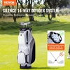 image:imageVEVOR Golf Cart Bag with 14 Way Organizer Divider Top Premium Cart Bag with Stand Durable Golf Bags with Handles amp Dust Cover amp Detachable Dual Strap for Men amp WomenWhite