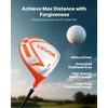 image:imageVEVOR Golf Club Set 12 Pieces Golf Club Complete Set Right Handed with 460CC 1 Driver 3 amp 5 Fairway Wood 4 Hybrid 56789PWSW Irons LShaped Putter Golf Stand BagGolfset Orange