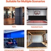 image:imageVEVOR Gym Wall Padding TearResistant Wall Mat Removable 2 Thick Foam High Density Basketball Court WallMounted Padding Durable Waterproof Protective Pad for Gym Garage BasementBlack
