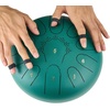 image:imageVEVOR Handpan Drum 22 in 9 Notes Steel Hand Drum 432Hz D Minor Musical Drums with Woven Edge Guard 2 Mallets amp Carrying Case FadeResistant Percussion Instrument for Professional PerformanceGreen