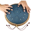 image:imageVEVOR Handpan Drum 22 in 9 Notes Steel Hand Drum 432Hz D Minor Musical Drums with Woven Edge Guard 2 Mallets amp Carrying Case FadeResistant Percussion Instrument for Professional PerformanceNavy Blue