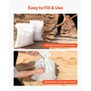 image:imageVEVOR Heavy Duty Sand Bags 100 Pack 16 x 26 Empty Sandbags for Flooding with Tie Strings Woven Polypropylene Sand Bag with 1600 Hours of UV Protection 50Lbs Capacity500 Pack