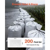 image:imageVEVOR Heavy Duty Sand Bags 100 Pack 16 x 26 Empty Sandbags for Flooding with Tie Strings Woven Polypropylene Sand Bag with 1600 Hours of UV Protection 50Lbs Capacity200 PACK