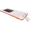 image:imageVEVOR Inflatable Floating Dock Inflatable Dock Platform NonSlip Water Air Mat with Portable Carrying Bag and Detachable Ladder Floating Water Platform Island Raft for Pool Beach OceanWhite  Orange