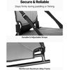 image:imageVEVOR Kayak Seat 1 Pack 13 Raised Height Universal Foldable Canoe Seat with Adjustable Back Support Adjustable Straps and Aluminum Alloy Frame for SitonTopFishingInflatable Kayaks amp Canoes