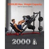 image:imageVEVOR Leg Press Machine 700550440 LBS Capacity Lower Body Special Leg Machines Adjustable Leg Strength Workout for HighIntensity Presses Home Gym Workout Training Weight EquipmentHack Squat Leg Press Machine 2000lbs
