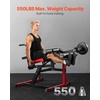 image:imageVEVOR Leg Press Machine 700550440 LBS Capacity Lower Body Special Leg Machines Adjustable Leg Strength Workout for HighIntensity Presses Home Gym Workout Training Weight EquipmentSeated Leg Press Machine 550lbs