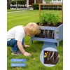 image:imageVEVOR Mud Kitchen Outdoor Mud Kitchen for Kids Wood Outdoor Play Kitchens with Spoons Sink Sunshade Canopy Swivel Wheels Cookware Pots and Accessories Wooden Play Kitchens for Home Lawn4173x1457x3917inch