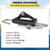 image:imageVEVOR Outboard Hydraulic Steering Kit Hydraulic Steering Cylinder Hydraulic Outboard Steering Kit150HP