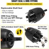image:imageVEVOR Outboard Hydraulic Steering Pump 300 HP Hydraulic Pump Helm HH52713 Front Mount for Cruisers Runabouts Boats