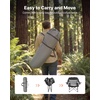 image:imageVEVOR Oversized Camping Chairs 450 lbs Heavy Duty Support Portable Padded Folding Camp Chairs with Dual Cup Holders amp Wine Glass Holders Carry Bag for Outdoor Fishing Black amp Gray 1 Pack