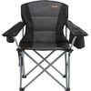 image:imageVEVOR Oversized Camping Folding Chair Portable Heavy Duty Outdoor Quad Lumbar Back Padded with Side Pockets Cup Holder and Cooler Bag for Beach Lawn Picnic Fishing Backpacking 2 Pack1 Pack