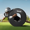 image:imageVEVOR PVC Step Over Dummy HighDensity Sponge Blocking Pad Equipment Heavy Duty Tackle Dummies with Handles Great for Footwork Drills Sports Training PracticeBlack
