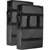 image:imageVEVOR PVC Step Over Dummy HighDensity Sponge Blocking Pad Equipment Heavy Duty Tackle Dummies with Handles Great for Footwork Drills Sports Training PracticeBlack