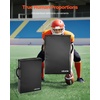 image:imageVEVOR PVC Step Over Dummy HighDensity Sponge Blocking Pad Equipment Heavy Duty Tackle Dummies with Handles Great for Footwork Drills Sports Training PracticeBlack