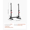 image:imageVEVOR Power Cage Squat Rack Home Gym Power Rack with Adjustable Height amp Width 550LBS Strength Training Workout Equipment with Barbell Storage Racks amp JHooks for Bench Press Squat Weight Lifting