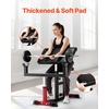 image:imageVEVOR Preacher Curl Bench Strength Training Biceps Machine Max load 440 LBS Home Gym Equipment Seated Arm Isolated Barbell Dumbbell Bicep Station Adjustable Weight Benches for Home Gym