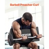 image:imageVEVOR Preacher Curl Pad Portable Preacher Pad SpaceSaving Bicep Exercise Support HighDensity EVA Foam Weight Lifting Workout Equipment Barbell amp Dumbbell Bicep Curl Support Isolator for Home Gym
