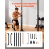 image:imageVEVOR Pull Up Bar 330LBS Capacity Portable Pullup Bar Station Pullup Bars Free Standing with HFrame Structure amp HeavyDuty Steel Tube 8 Level Height Adjustment Gravity Fitness for Arms Back Chest