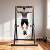 image:imageVEVOR Pull Up Bar 330LBS Capacity Portable Pullup Bar Station Pullup Bars Free Standing with Triangular Structure amp HeavyDuty Steel Tube 9 Level Height Adjustment Gravity Fitness for Arms Back