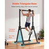 image:imageVEVOR Pull Up Bar 330LBS Capacity Portable Pullup Bar Station Pullup Bars Free Standing with Triangular Structure amp HeavyDuty Steel Tube 9 Level Height Adjustment Gravity Fitness for Arms Back