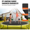 image:imageVEVOR Replacement Trampoline Mat Jumping Mat Fits 12131415 ft Frame Universal Jumping Round Trampoline UVResistant Mat with Spring Tool amp 728092 VRings Fit 55657 Spring Length15FT96 VringsFit 7 Spring Length