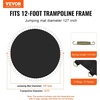 image:imageVEVOR Replacement Trampoline Mat Jumping Mat Fits 12131415 ft Frame Universal Jumping Round Trampoline UVResistant Mat with Spring Tool amp 728092 VRings Fit 55657 Spring Length12FT72 VringsFit 55 Spring Length