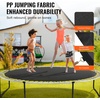 image:imageVEVOR Replacement Trampoline Mat Jumping Mat Fits 12131415 ft Frame Universal Jumping Round Trampoline UVResistant Mat with Spring Tool amp 728092 VRings Fit 55657 Spring Length12FT72 VringsFit 55 Spring Length