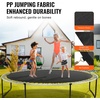 image:imageVEVOR Replacement Trampoline Mat Jumping Mat Fits 12131415 ft Frame Universal Jumping Round Trampoline UVResistant Mat with Spring Tool amp 728092 VRings Fit 55657 Spring Length14FT72 Vrings657 Spring Length