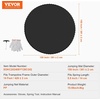 image:imageVEVOR Replacement Trampoline Mat Jumping Mat Fits 12131415 ft Frame Universal Jumping Round Trampoline UVResistant Mat with Spring Tool amp 728092 VRings Fit 55657 Spring Length14FT72 VringsFit 55 Spring Length