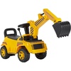 image:imageVEVOR Ride On Toddler Car Push Car for Toddler 19 to 36 Months Excavator Digger Toy with Helmet amp Music 55 lbs Load Capacity FoottoFloor Walker for Kids YellowExcavator