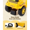 image:imageVEVOR Ride On Toddler Car Push Car for Toddler 19 to 36 Months Excavator Digger Toy with Helmet amp Music 55 lbs Load Capacity FoottoFloor Walker for Kids YellowExcavator
