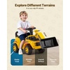 image:imageVEVOR Ride On Toddler Car Push Car for Toddler 19 to 36 Months Excavator Digger Toy with Helmet amp Music 55 lbs Load Capacity FoottoFloor Walker for Kids YellowYellow