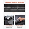 image:imageVEVOR Rooftop Tent Hard Shell 23 Person Roof Top Tent for Car SUV Truck Jeep Van Camping with Telescopic Ladder Thick Mattress amp LED LightBlack