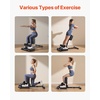 image:imageVEVOR Sissy Squat Machine MultiFunction Deep Sissy Squat Bench for Leg Muscle Training Easy Setup amp Foldable Core Waistline amp Glute Workout Equipment Leg Exercise Machine for Home Gym Black